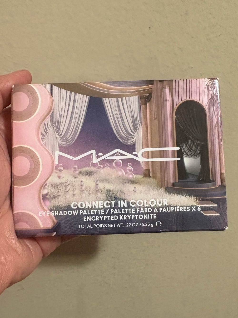 MAC Connect In Colour Eyeshadow Palette - ENCRYPTED KRYPTONITE Like New